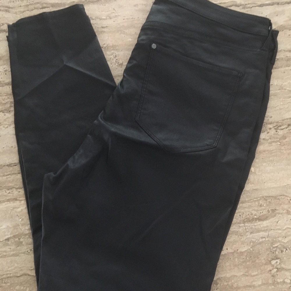 H&M Coated Strech Denim